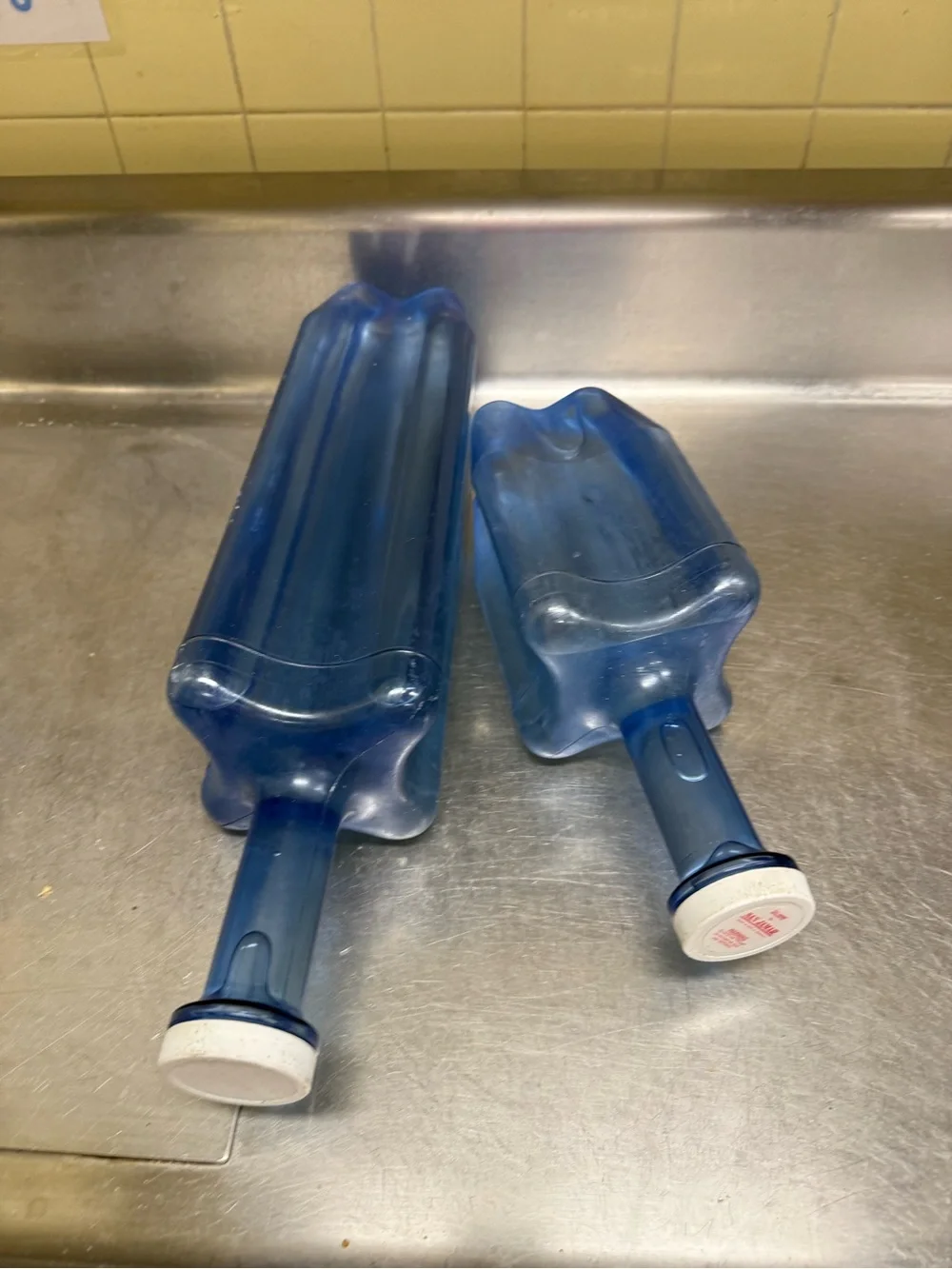 Chill Utensil Rapi-Kool Cold Paddle food Chiller(2) San Jamar Food Safety used